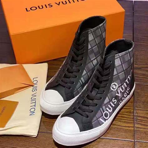 tattoo sneaker boot louis vuitton price|louis vuitton damier tattoo shoes.